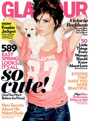 Victoria Beckham, Glamour, Cover Victoria Beckham, Glamour, Cover